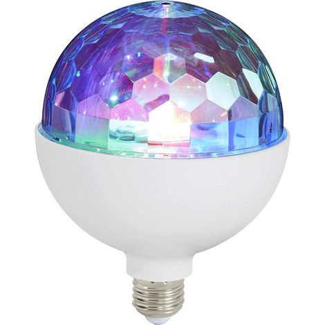 Briloner - lampadina disco light multicolor girevole led e27 3w rgb 12d (1/3)