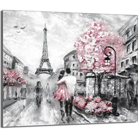 Placa protectora de vidrio para estufa 60x52 París (1/5)