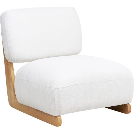 Armchair KOKKOLA Fabric Off-White (1/5)