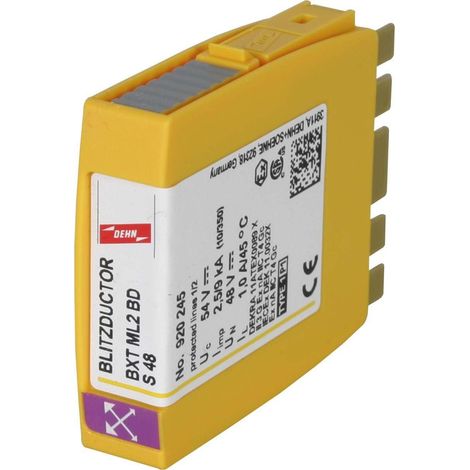Dehn Módulo de separación de sobretensión 20 kA 38 V AC 54 V DC