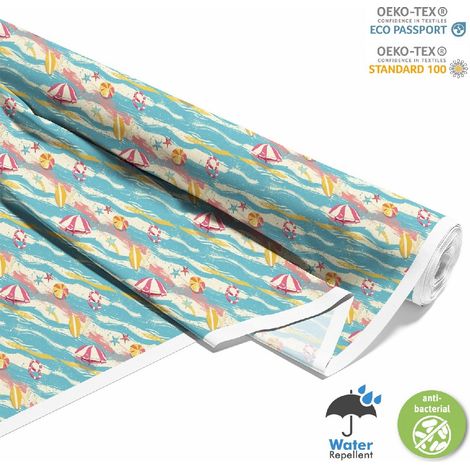 TESSUTI DECORATIVI PER ESTERNI OXFORD - motivo estivo  DX8985 (1/5)