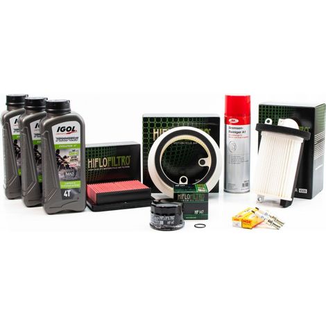 Kit Entretien Révision pour YAMAHA XP 530 TMAX de 2012 à 2016 - Huile IGOL PROPULS EVOLUTION 10w40 3L