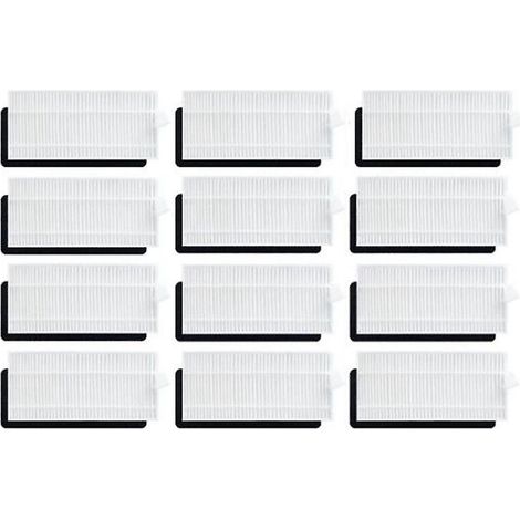 Lot de 12 filtres Hepa pour aspirateur Polaris Pvcr 1026 1226 1090 3200
