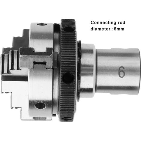 Tige de connexion mandrin acier inoxydable M141 pour K01-50/63 K02-50/63 mandrin de tour (6 mm) (1/5)
