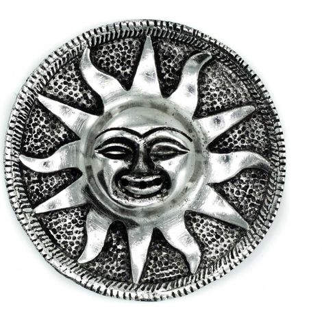 Porte-encens Soleil Aluminium Poli 9m- Vendu par 1 (1/2)