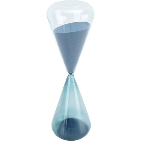 1 Sablier, verre borosilicate, forme cône, chronomètre éducatif, décoration bureau salon (1/5)