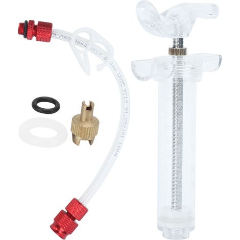 Kit de remplissage de pneus VTT sous vide 20ml, seringue de réparation pour pneus tubeless (1/5)