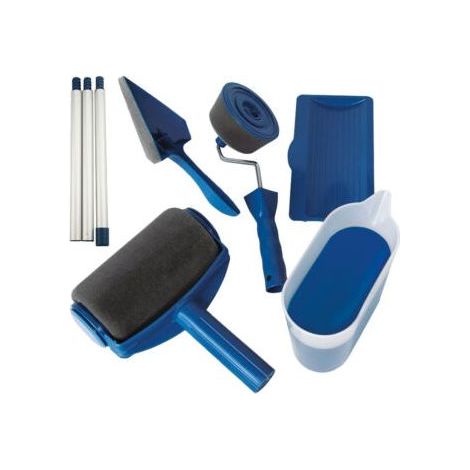 Ensemble de rouleaux à peinture avec récipient Herzberg HG04395 (1/5)