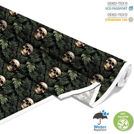 TESSUTI DECORATIVI PER ESTERNI OXFORD - Motivo Teschio I DX4290 (1/5)
