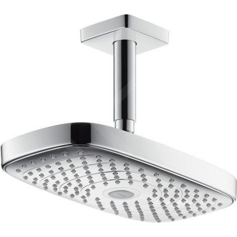 Douche de tête RAINDANCE SELECT E 300 2jets DN 15 avec fixation au plafond de 100 mm, chromé (1/5)