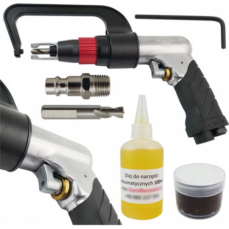 Pneumatische Reibahle für Schweißnähte, Schweißnähte, Schweißnähte, Fräser 6,5 mm, 8 mm, Schweißnähte (1/5)