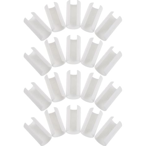 1 lot de 20 tubes protection texturés pour pieds chaises ronds 19 à 22 (1/5)