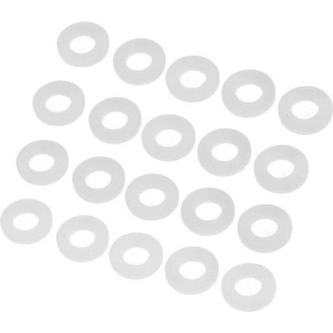 Joint du chauffe-eau 20 pcs Chauffeur d'eau joint Silicon Gaskets Sceau anneau accessoire bricolage ecrou 3/8 20pc (1/5)
