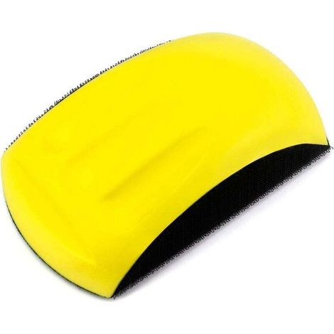 Bloque de lijado manual, cuñas de lijado para disco de lijado, 150 mm (6") -Crezuo