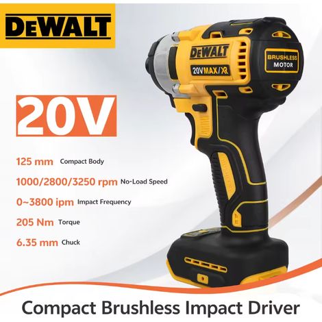 Akku-Schlagschrauber 20V MAX DEWALT DCF887 bürstenloser Motor (1/5)