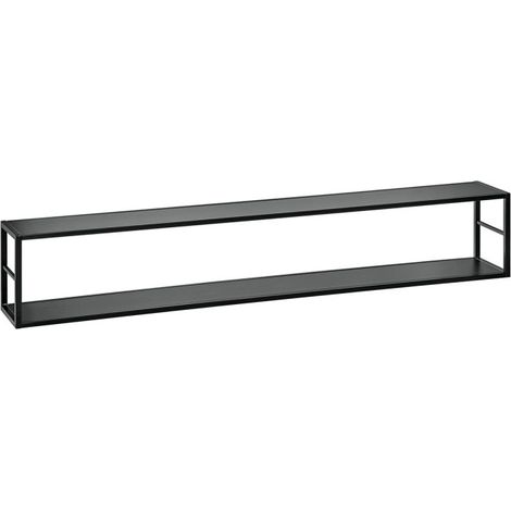Étagère Murale Design "Switch VIII" 180cm Noir (1/3)
