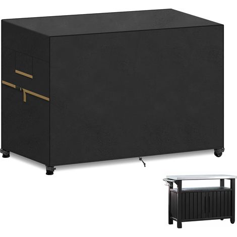 Housse pour Barbecue Exterieur Bâche Barbecue Extérieur pour Keter Desserte Barbecue Unity, Housse Chariot Plancha Exterieur Housse Plancha étanche Housse Barbecue Electrique 100x65x90cm