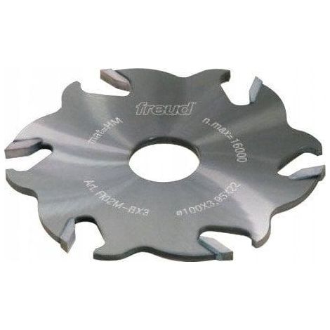 BOSCH ROBERT PRO F102M Fraise à souder pour montage de lames Freud - Ø100 E3,95 Q22 Z6 - F03FS00656 - FI02M BX3 (1/3)