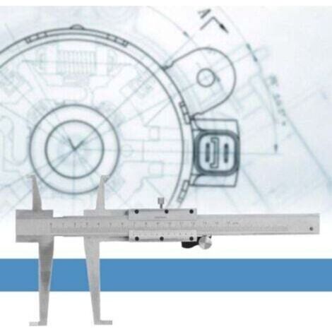 NALOOKAMIC Pied à Coulisse,9-150 mm Règle de Jauge de Micromètre Interne,Précision de Mesure de 0,02 mm,Acier au Carbone,pour Mesure du Diamètre Intérieur du Trou Intérieur (1/3)