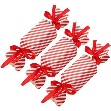 50pcs de coffret cadeau de Noël, coffret cadeau à faire soi-même,coffret cadeau pour fête, gâteau de Noël,dessert,fête d'enfants (1/5)