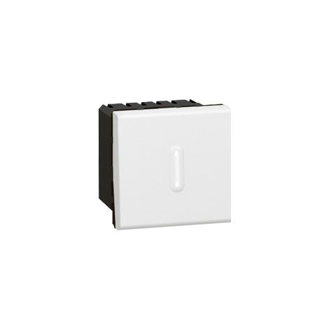 INTERRUPTEUR TEMPORISÉ LEGRAND MOSAIC - 2 MOD - BLANC LEG078420