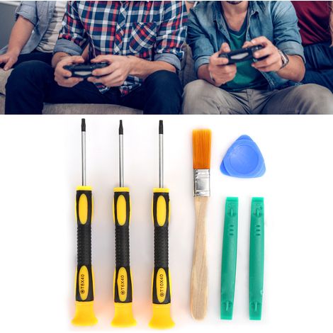 Tournevis Multifonction 7en1 pour Xbox 360 avec Embouts T6 T8 T10