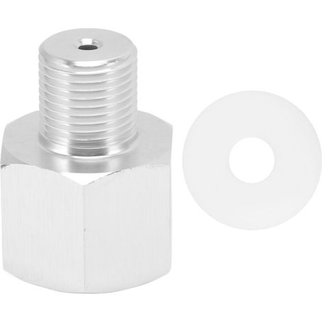 Adaptateur G5/8 vers TR21 pour bouteille de gaz, convertisseur 4 voies en alliage d'aluminium pour bouteille de soda (1/5)