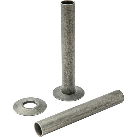 Heatwave 130mm Decorative Pipe Sleeve Kit Pewter