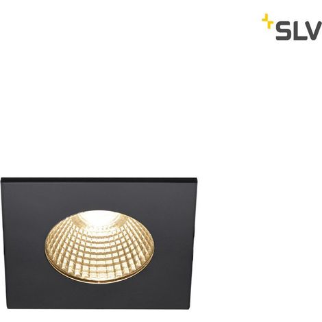 Carré PATTA-I encastré downlight noir LED 73W 1800-3000K - SLV - 1002101 (1/3)