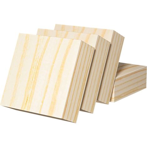 Élévateur de meubles en bois robuste AetherGlow, 4 unités, 500 kg, (1/5)