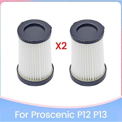 Filtre de 2PCS Aspirateur Filtre Cartridges Lot Replace pour P12 P13 pièce détachée Efficient Household Accessoires (1/5)