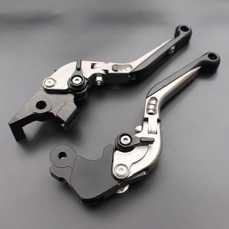 Convient aux freins Benelli 502C modifiés 302S, 752S Cub 500/250, embrayage Huanglong 600, cornes de guidon (télescopes pliables en titane) (1/4)