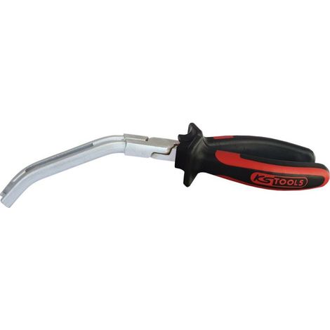 KS Tools Glühkerzenstecker-Zange, abgewinkelt, 235 mm