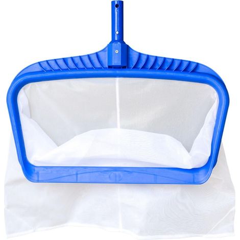 Professioneller Poolskimmer – Robuster Skimmer mit extra tiefen, feinmaschigen Beuteln – Schnelles Poolreinigungswerkzeug, ideal zum Entfernen von Schmutz, Blättern, Insekten und Schlamm. (1/5)
