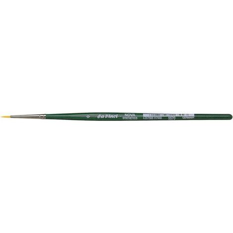Pinceau rond pour aquarelle - Fibres synthétiques - Da Vinci - Cosmotop Nova - 0 - série 5570 (1/3)