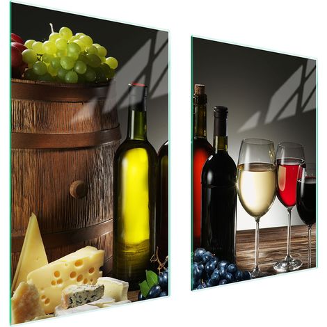 Plaque de protection en verre pour cuisine 65x52 (1/5)