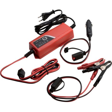 Chargeur de batterie SAM CHB-12 6 V, 12 V, 24V, avec prise EU ( Prix pour 1 )