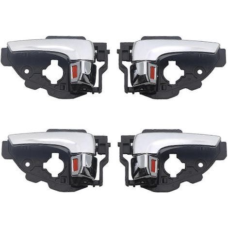 Lot de 4 poignées de porte intérieures pour BMW IX35 (2010-2015) - Références : 826102S010 et 826202S010 (1/5)