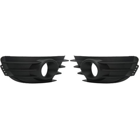 Couvercle de calandre antibrouillard avant noir pour Citroën C4 2004-2008 – Matériau ABS – Remplacement facile et esthétique (1/5)