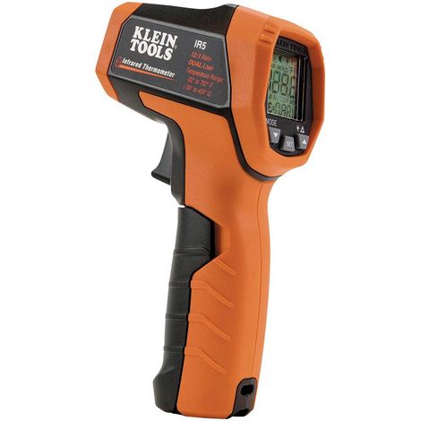 Klein Tools Thermomètre IR double laser -30 à 400 °C 12:1 (1/5)