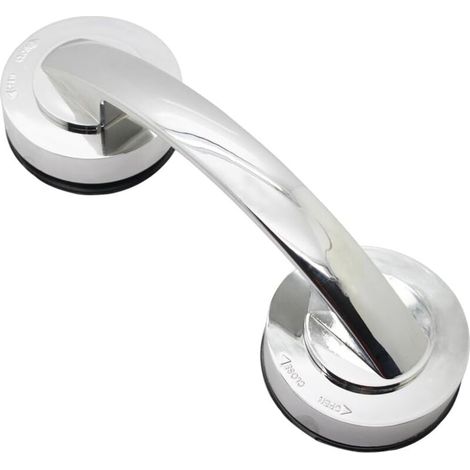 Barre d'appui pour porte de WC, poignée à ventouse pour salle de bain, poignée de sécurité pour douche pour personnes âgées (1/4)