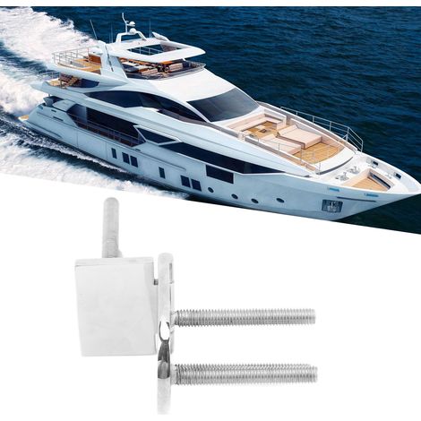 Charnière de Porte Marine en Acier Inoxydable 316 Poli avec Fixation Dissimulée pour Bateau et Yacht (1/5)