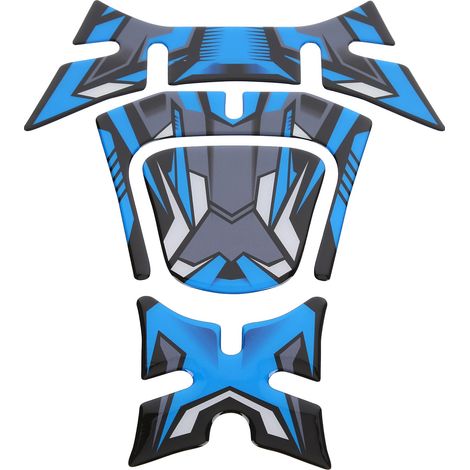 Reflektierender blauer Tankaufkleber für Honda PCX125 PCX150 (2018–2019), hinterleuchtete Klebedekoration (1/5)