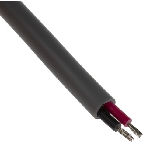 Câble industriel multipaire RS PRO , 1 paire  0,9 mm² 20 AWG Non blindé, 100m ( Prix pour Bobine de 100 Mètres )