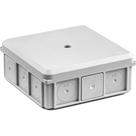 Scatola di installazione a parete NSW90x90, 90X37X90 MM, IP55, grigia