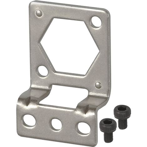 Riegler Befestigungswinkel aus Metall, senkrecht (1/2)