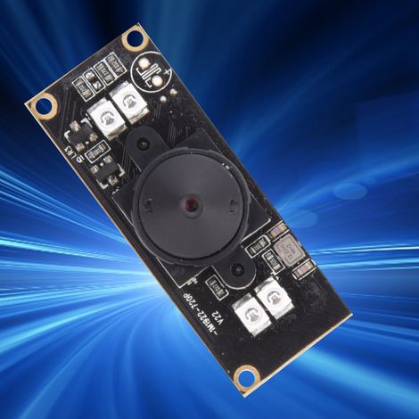 Module caméra USB avec puce OV9712 et vision nocturne infrarouge HD, 1280 x 720 pixels, 30 images par seconde, champ de vision de 56° (1/5)