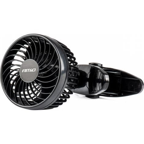 Ventilador para coche con pinza 24V amio-03006 (1/5)