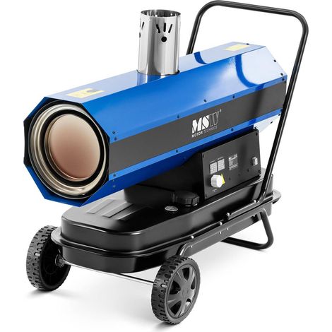 MSW – Canon à air chaud 30000 W – Température de sortie 450 °C – Débit d'air 1994 m³/h – Autonomie 18,5 h pour grands espaces jusqu'à 310 m² (1/5)