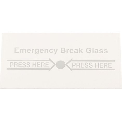 Ersatzglas babyliss PW C1 transparent 76x39 mm